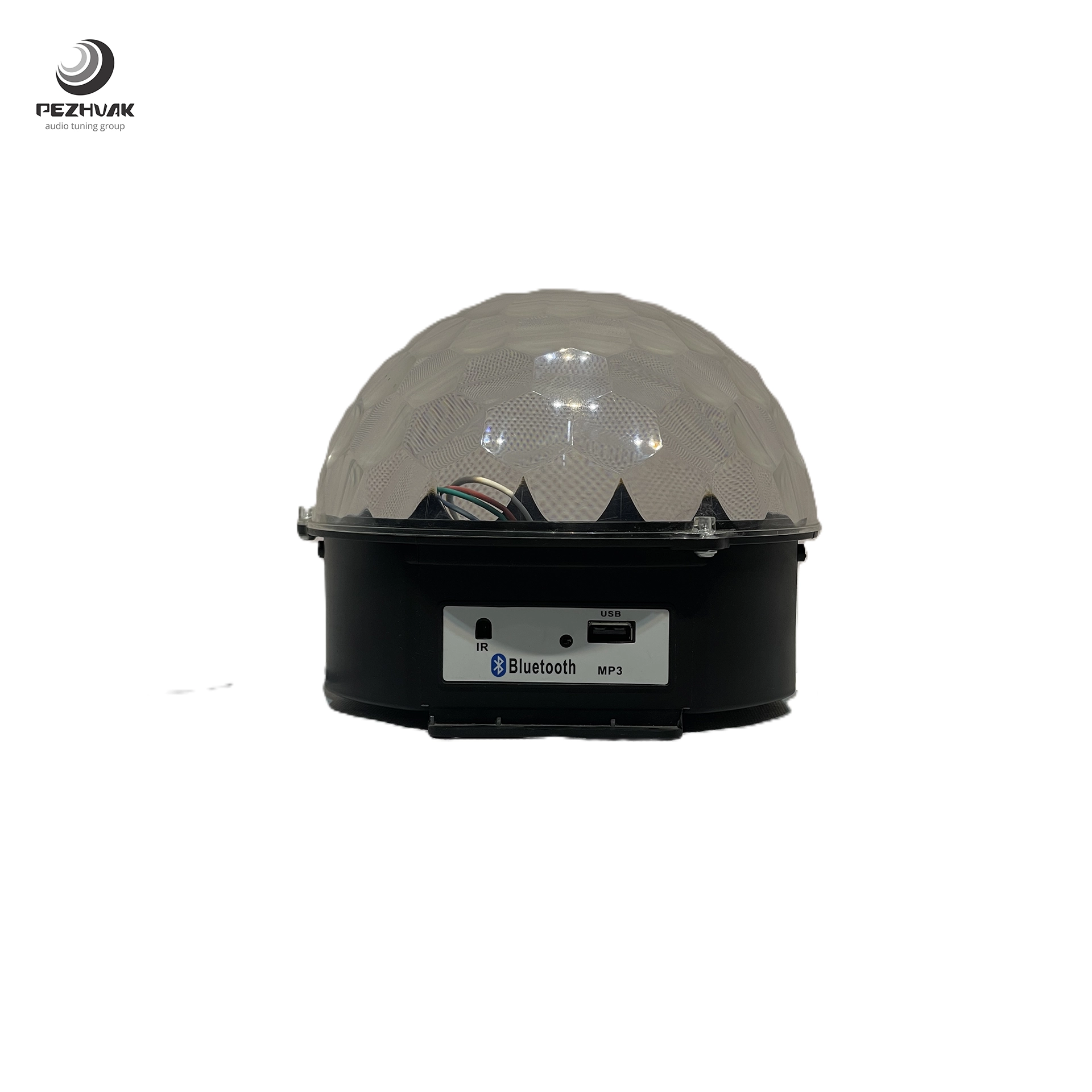 809 رقص نور 360 درجه نیم کره بلوتوث دار - تصویر 1