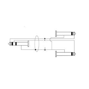 کابل آماده 2 متری Quiklok RKSA/100-2 - نور و صدای پژواک 2
