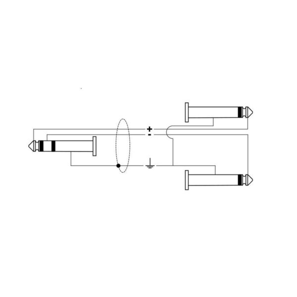 کابل آماده 2 متری Quiklok RKSA/100-2 - نور و صدای پژواک 2