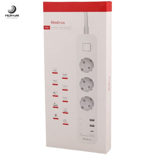 محافظ برق و چند راهی 3 خانه هوشمند هادرون مدل Hadron P343 - تصویر 2