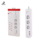 چندراهی 3 خانه برق و شارژر هادرون 10 آمپر مدل Hadron P323
