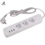 چندراهی 3 خانه برق و شارژر هادرون 10 آمپر مدل Hadron P323 - تصویر 4