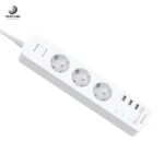 چندراهی 3 خانه برق و شارژر هادرون 10 آمپر مدل Hadron P323 - تصویر 7