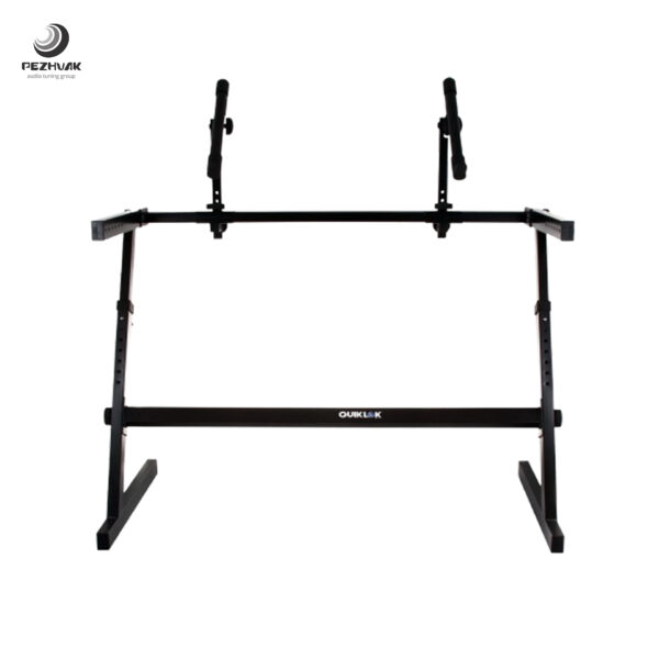 پایه کیبورد کوئیک لاک دو طبقه ایتالیایی Quik Lok مدل Z726L - تصویر 2