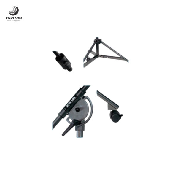پایه میکروفون Quiklok A50 - تصویر 2
