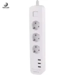 چندراهی 3 خانه برق و شارژر هادرون 10 آمپر مدل Hadron P323 - تصویر 3