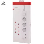 چندراهی 3 خانه برق و شارژر هادرون 10 آمپر مدل Hadron P323 - تصویر 5