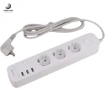 چندراهی 3 خانه برق و شارژر هادرون 10 آمپر مدل Hadron P323 - تصویر 6