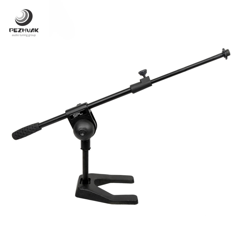 پایه میکروفن رومیزی SPL مدل PM-410 - نور و صدای پژواک
