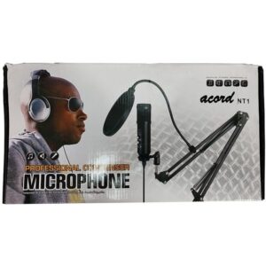 میکروفون استودیویی آکورد مدل ACORD microphone USB NT-1 - نور و صدای پژواک 2
