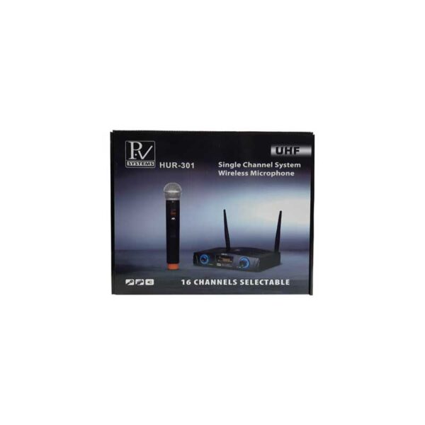 میکروفن تک دستی پی وی PV HUR 301/HUR-30H - نور و صدای پژواک 6