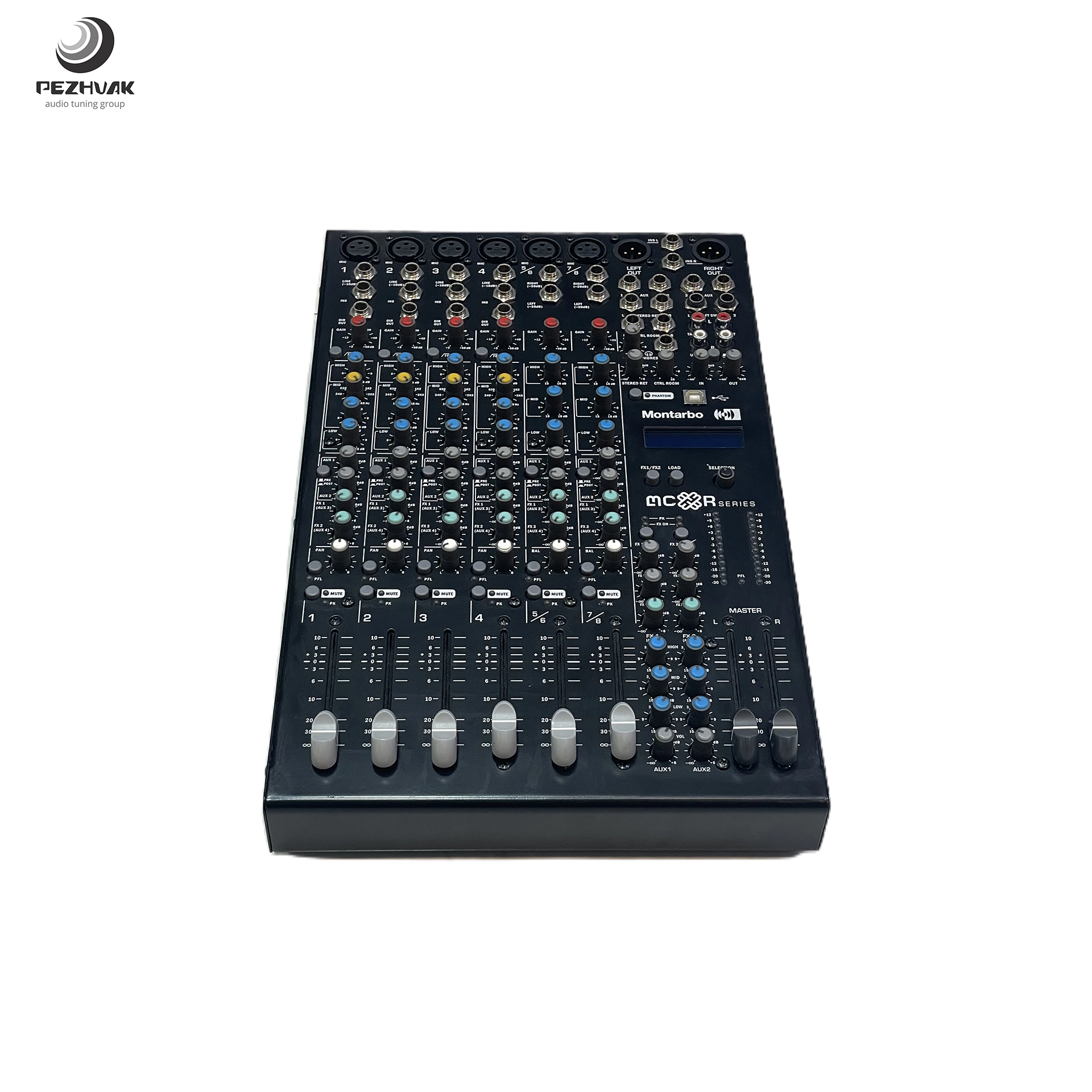 384 میکسر صدا مونتاربو Montarbo مدل MC-R8FX - تصویر 1