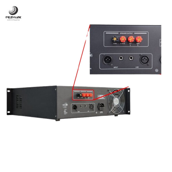 پاور آمپلی فایر برند ساندکو مدل Soundco PA1000 - تصویر 4
