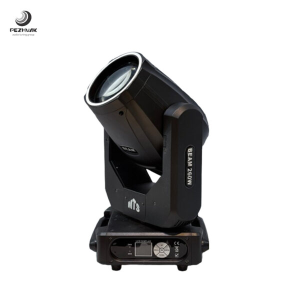 مووینگ بیم 260 وات رینگ لایت دار برند MTS مدل BEAM 260W - تصویر 1