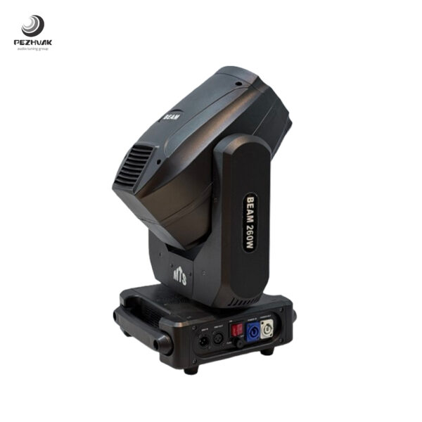 مووینگ بیم 260 وات رینگ لایت دار برند MTS مدل BEAM 260W - تصویر 3