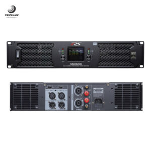 پاور آمپلی فایر اهمی دو کانال مدل MGX8200 برند RS