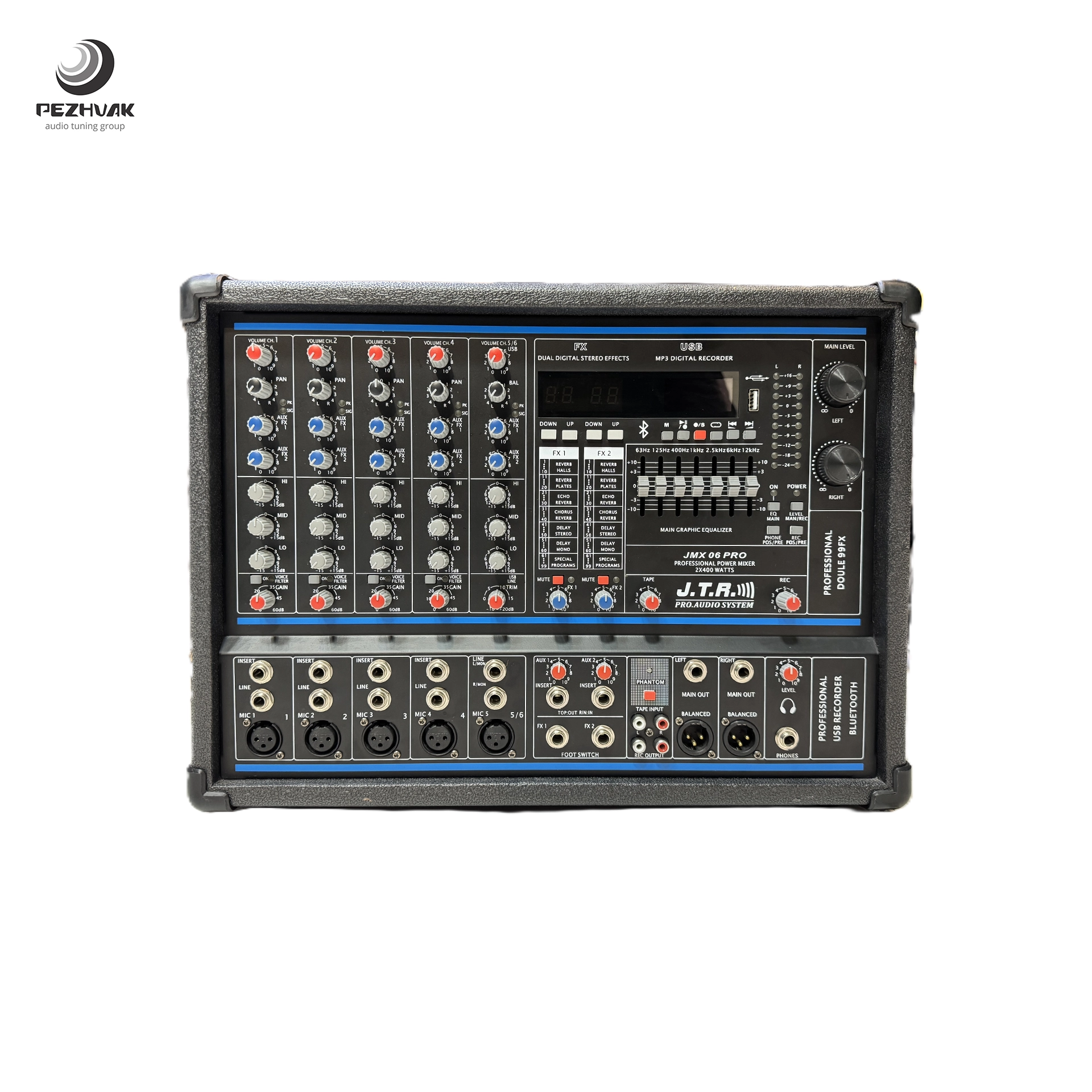 تصویر پاور میکسر جی تی ار مدل JMX 06 PRO برند JTR 